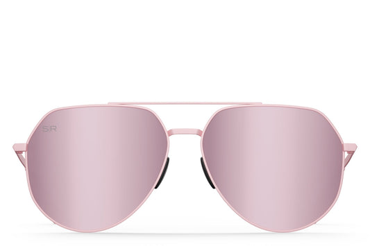 Tangle Free Aviator Hex - Rose Polarized